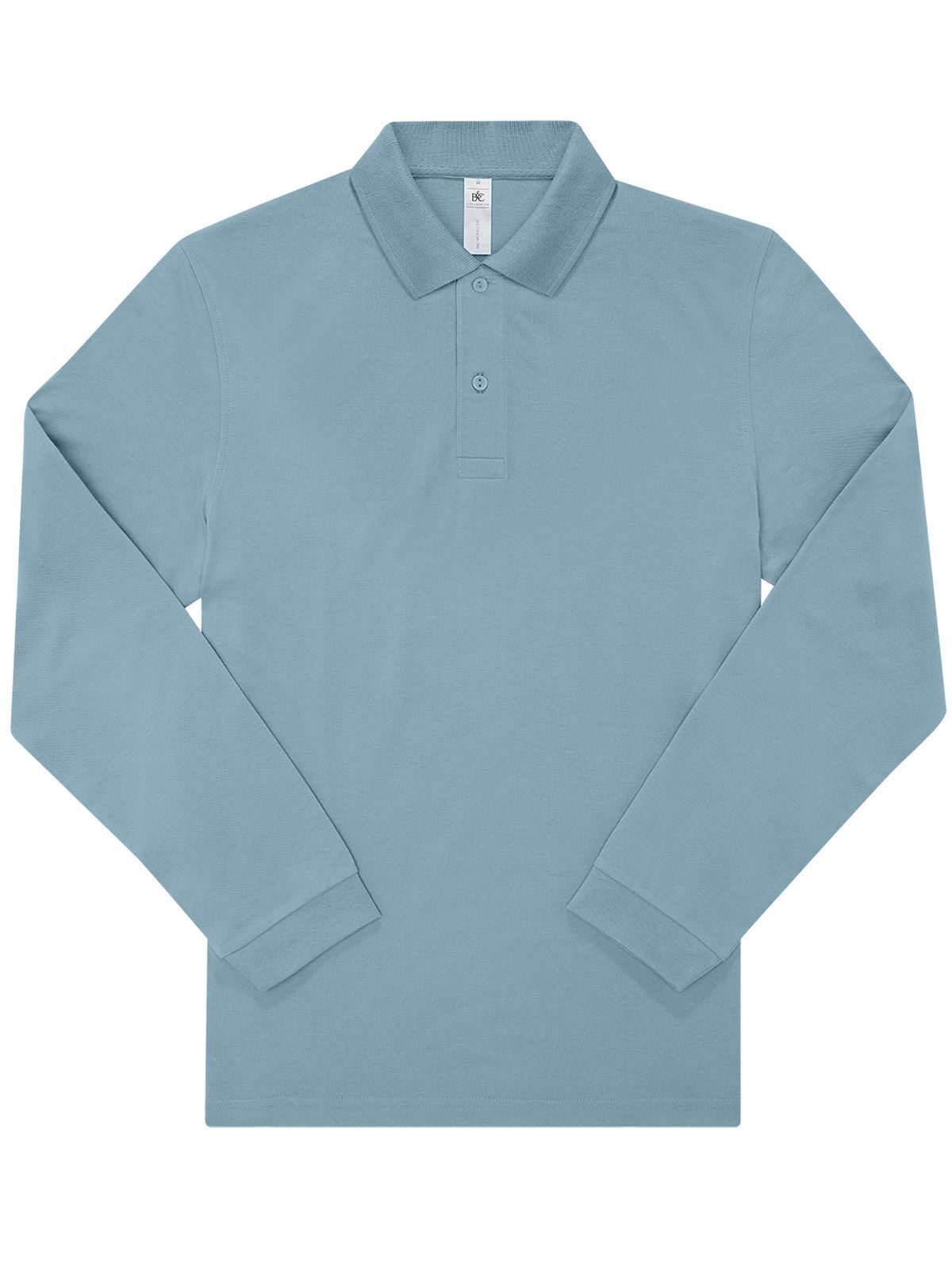 Mijn Polo 210 met lange mouwen - AB449 - Amalfiblauw