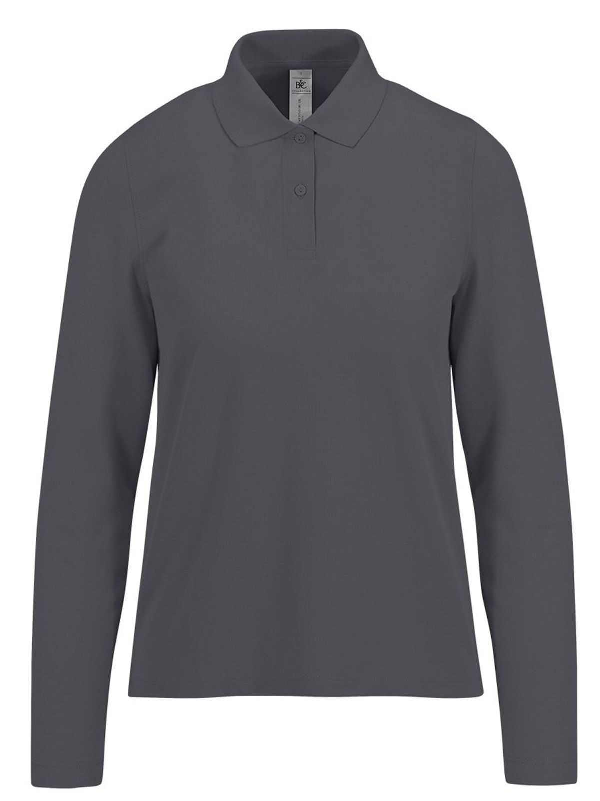 Mon Polo 180 LSL / Femme - DG670 - Gris foncé
