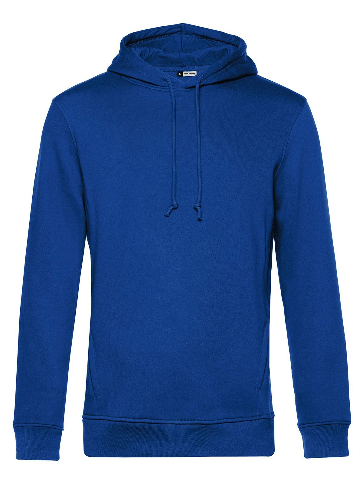 Sweat à capuche Organic Inspire - RO453 - Royal/Orange fluo