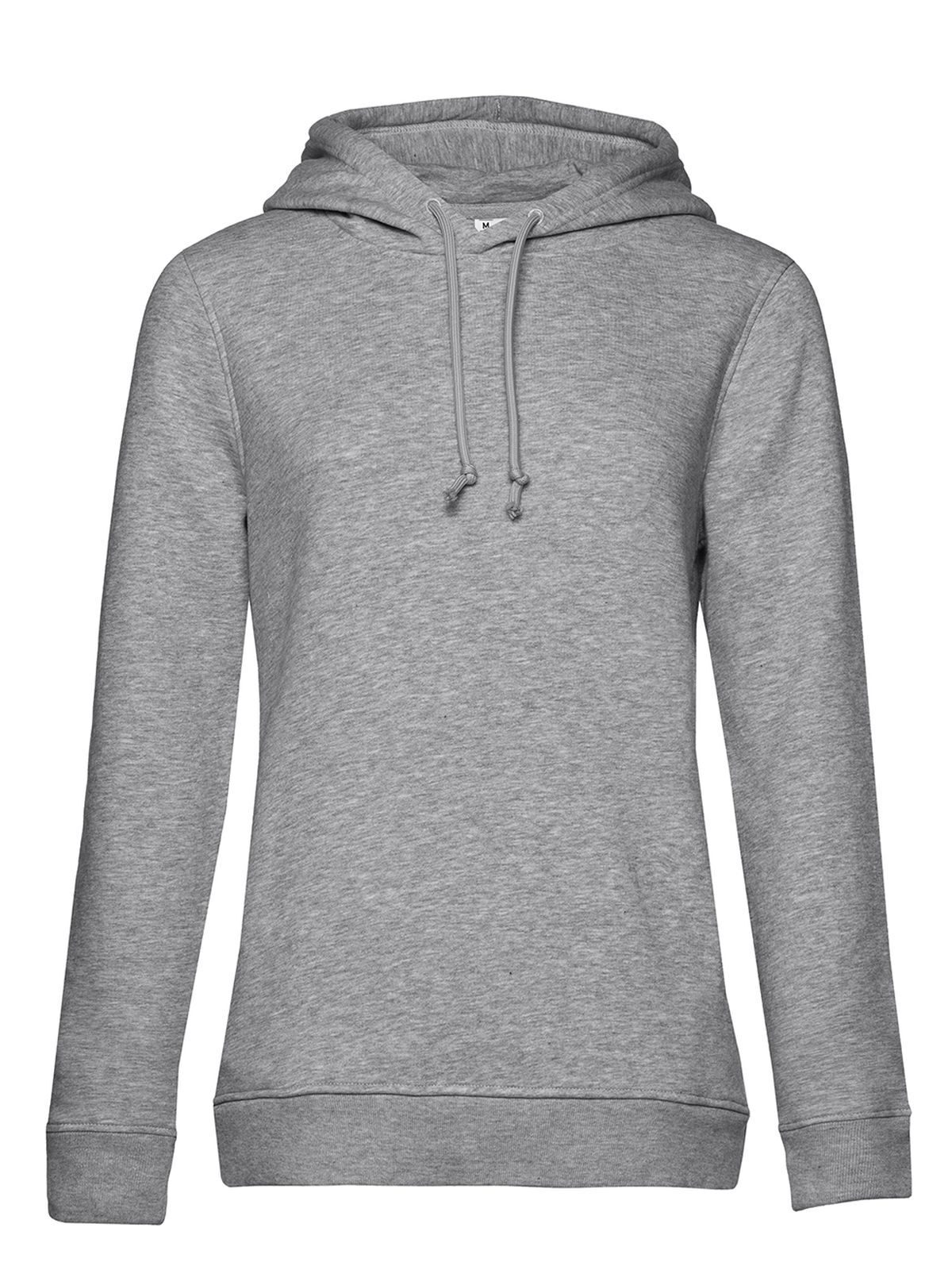 Sweat à capuche Organic Inspire pour femmes - HG610 - Gris chiné