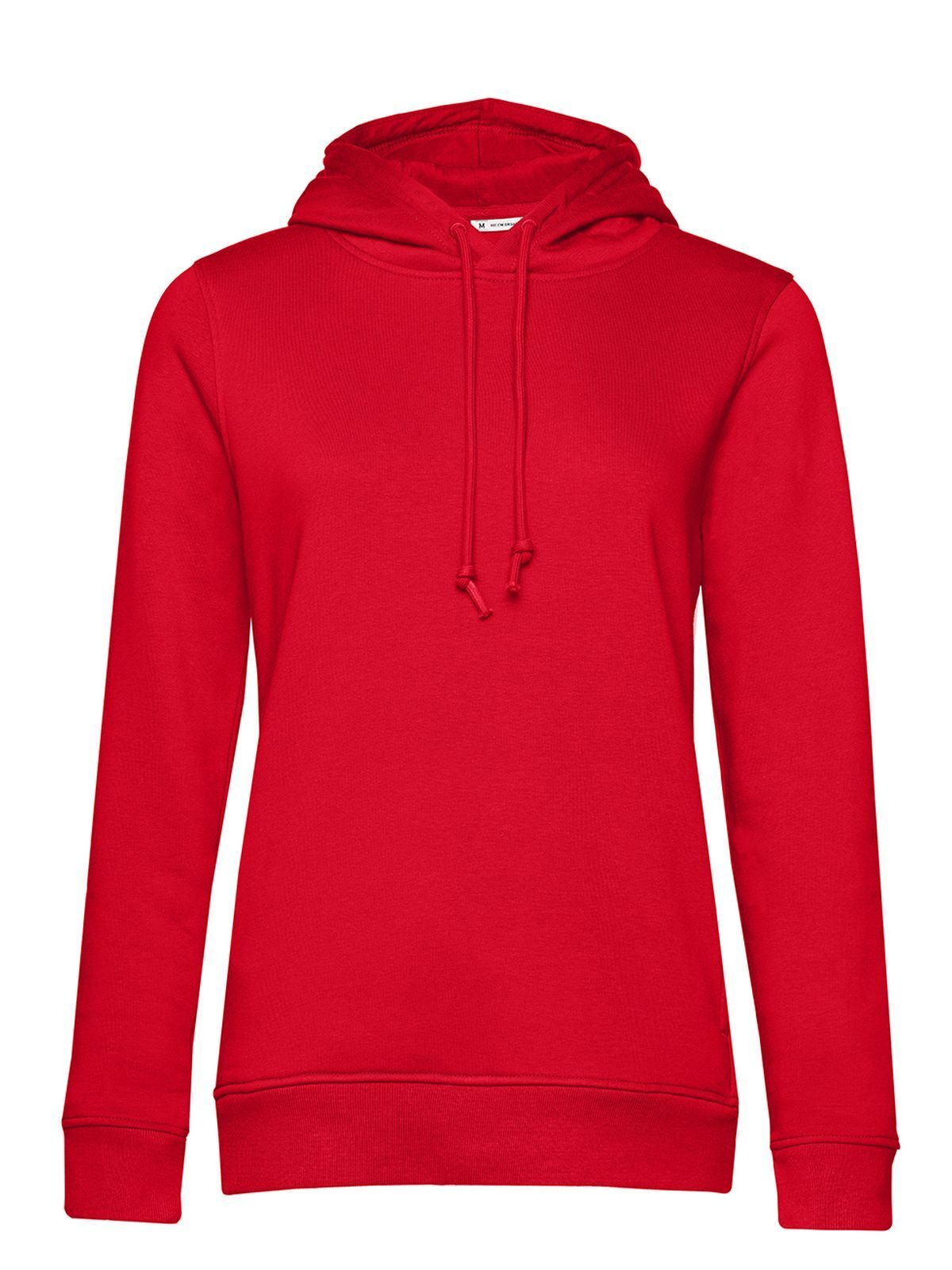 Sweat à capuche Organic Inspire pour femmes - RE004 - Rouge