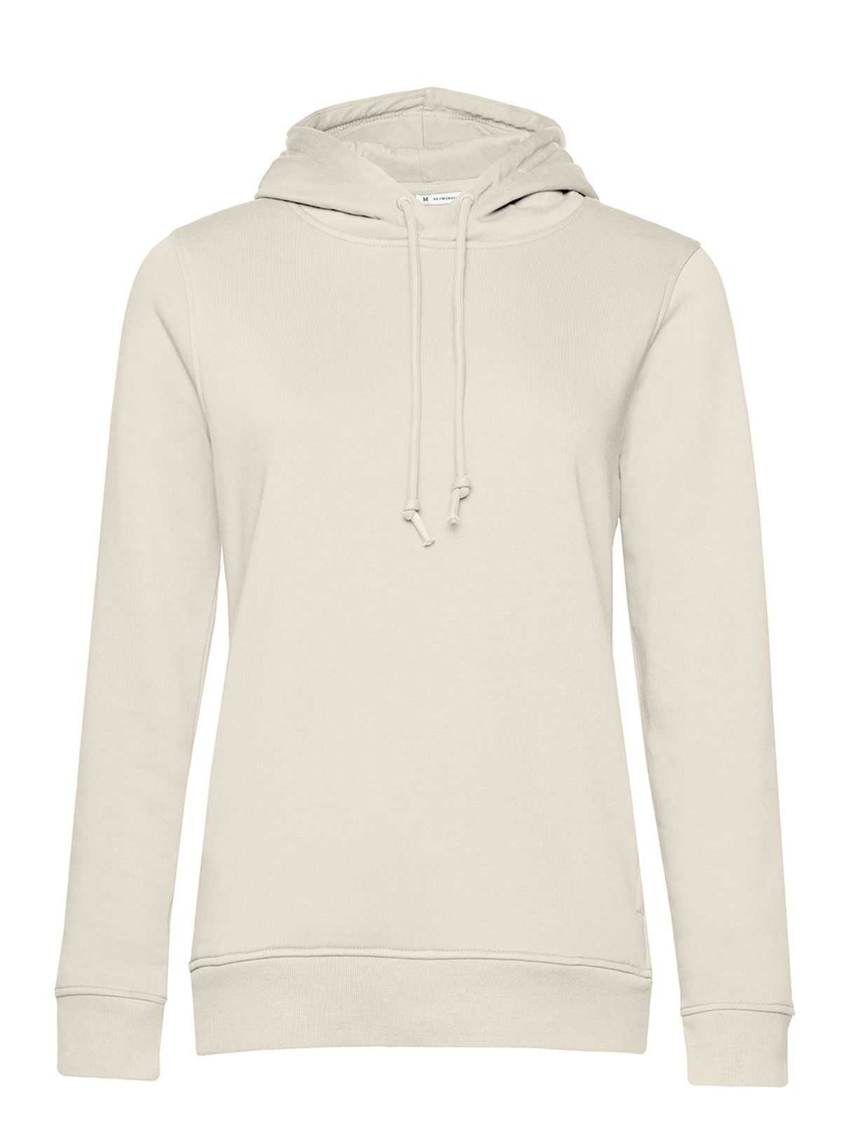 Sweat à capuche Organic Inspire pour femmes - OW101 - Blanc cassé