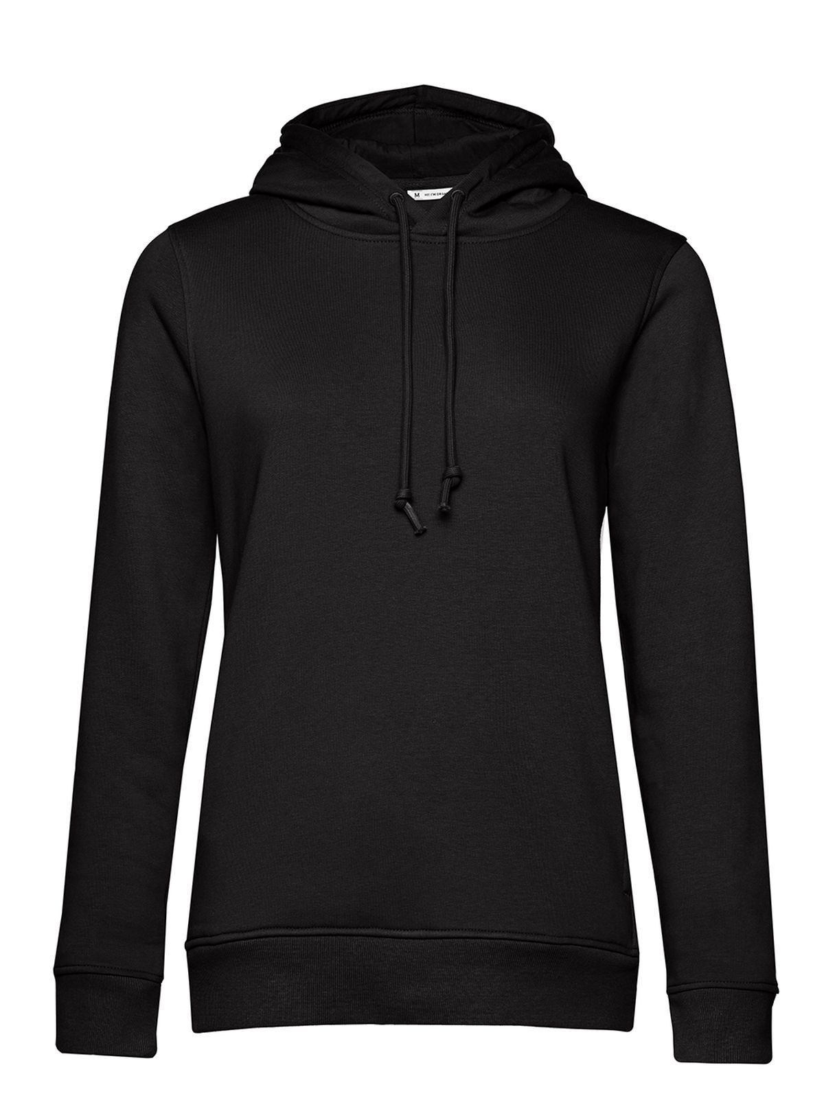 Sweat à capuche Organic Inspire pour femmes - BP005 - Noir pur