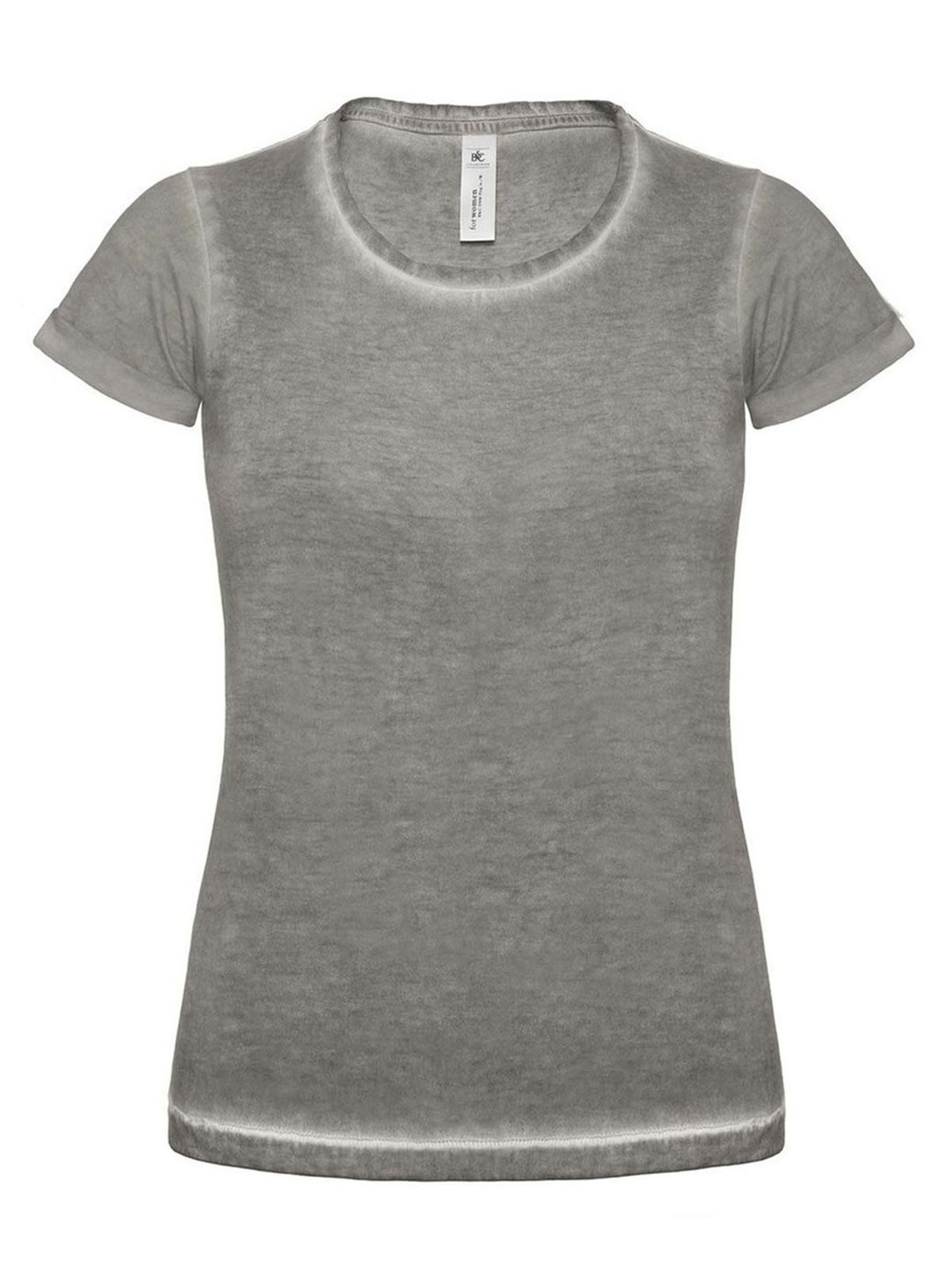 Dames T-shirt DNM Plug In - GC854 - Grijze botsing