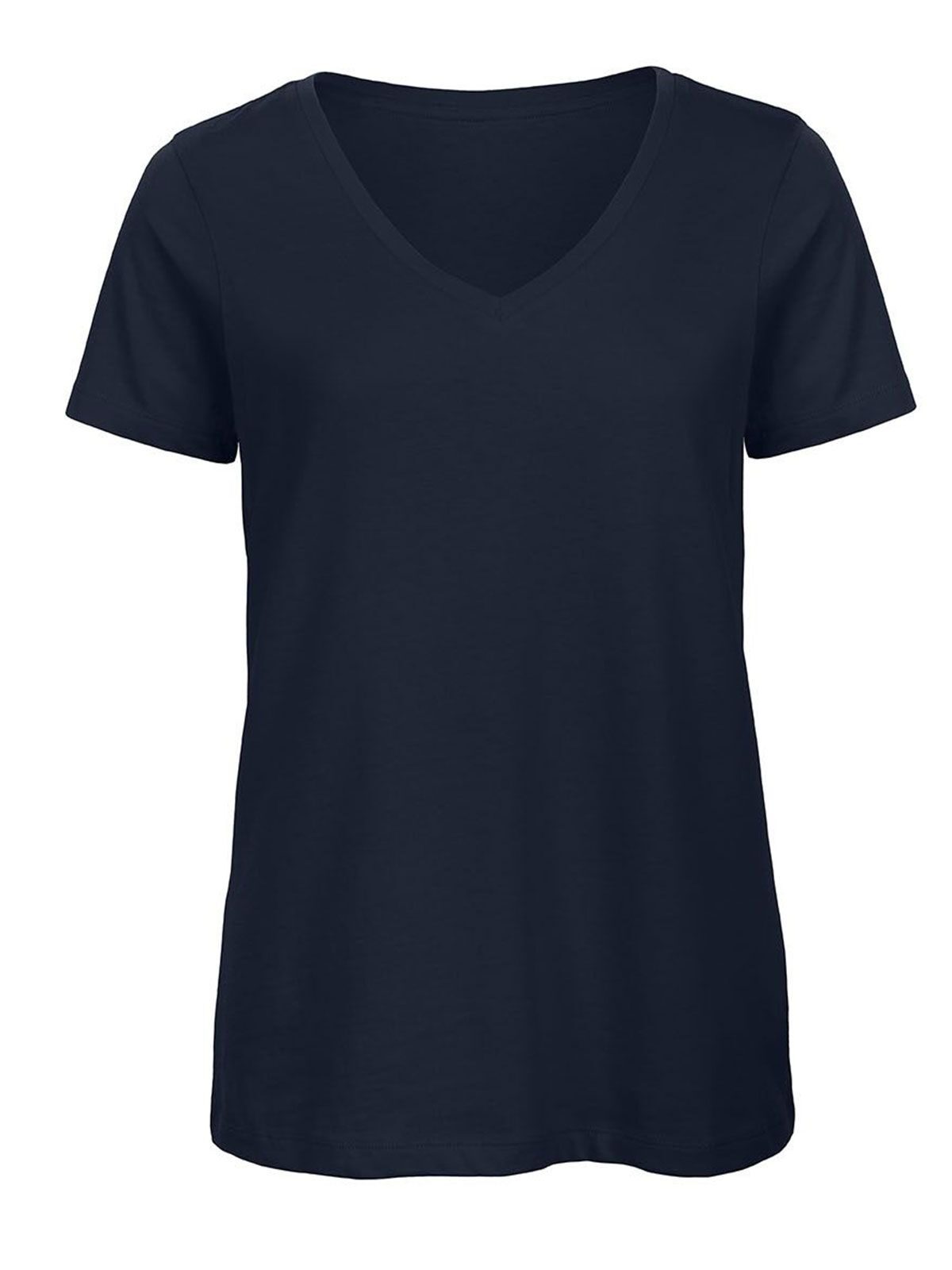 T-shirt à col en V Favorite Inspire pour femmes - NA003 - Marine