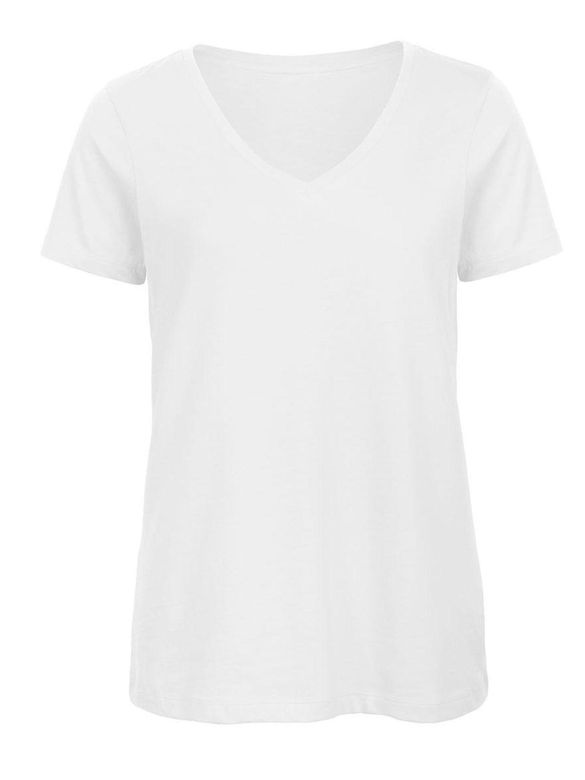 T-shirt à col en V Favorite Inspire pour femmes - WH001 - Blanc