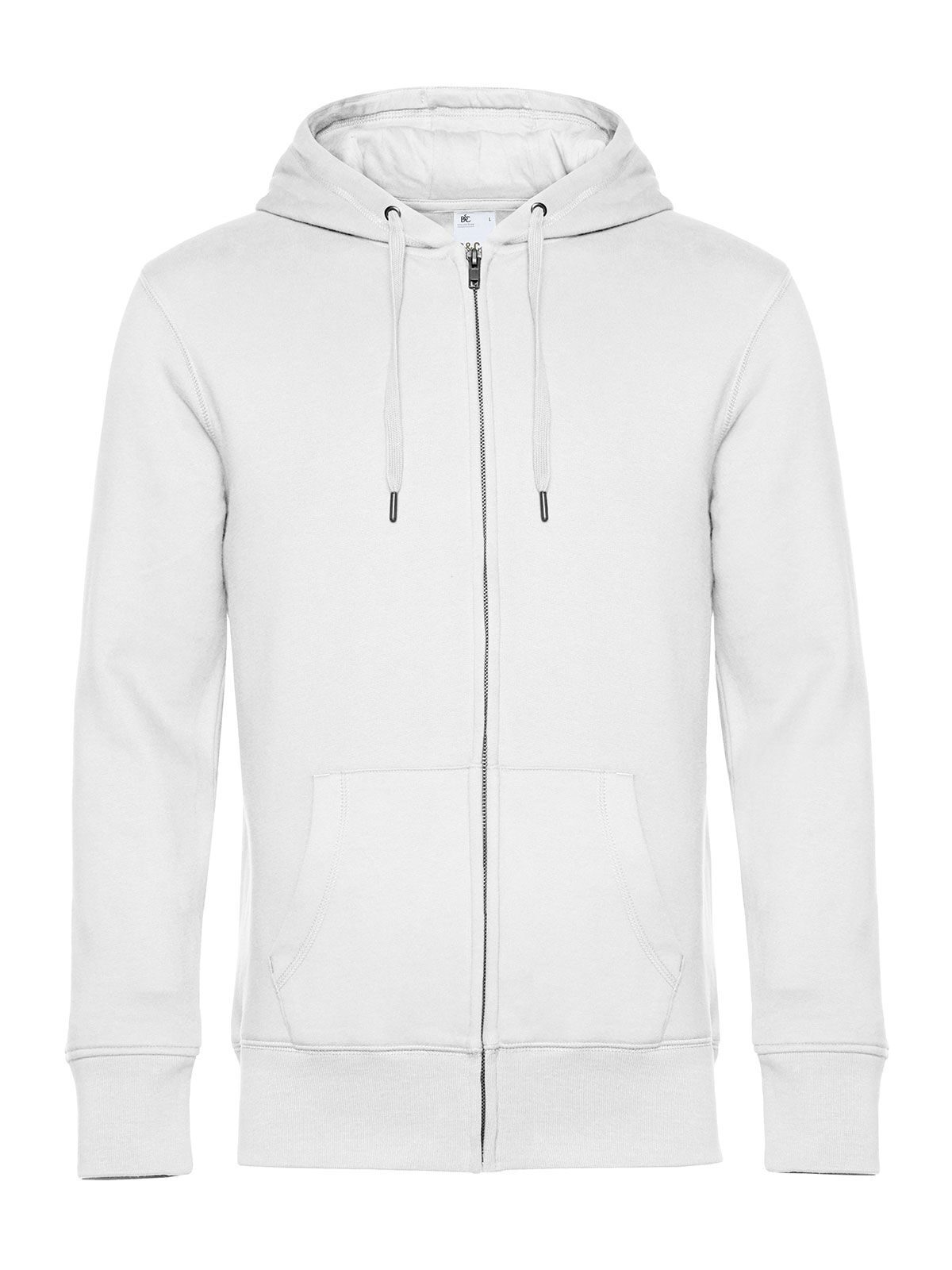 KING Jas met capuchon en rits - WH001 - Wit