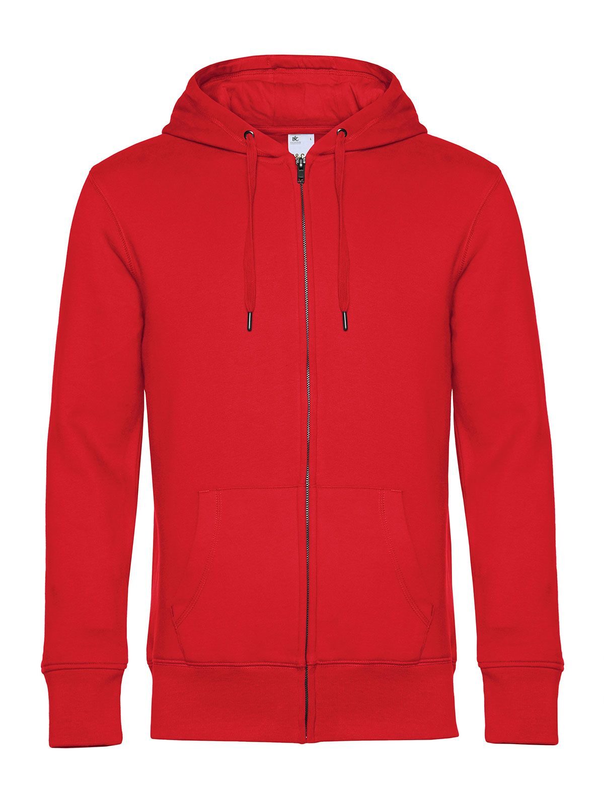 KING Jas met capuchon en rits - RE004 - Rood