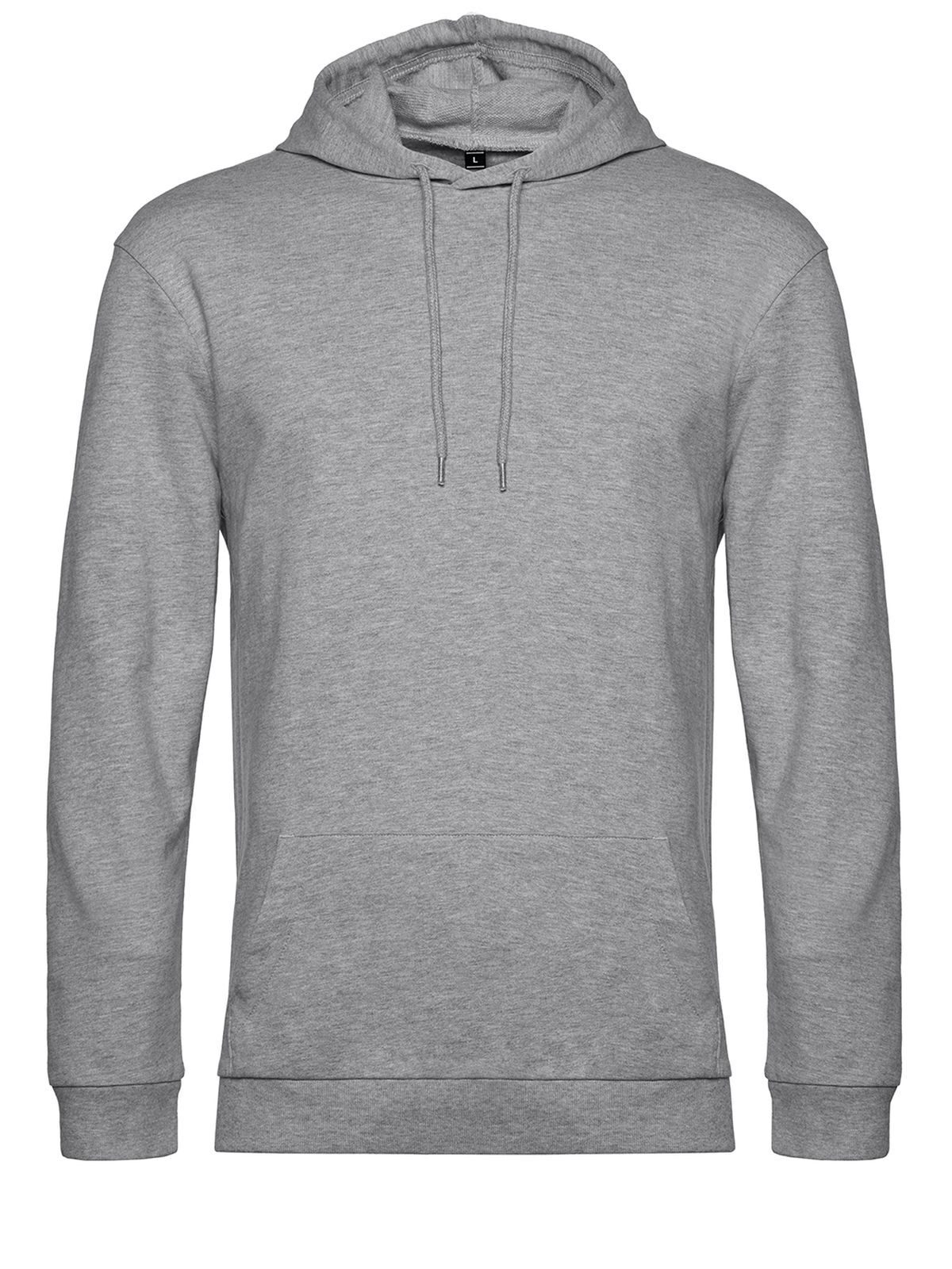 Sweatshirt à capuche - HG610 - Gris chiné