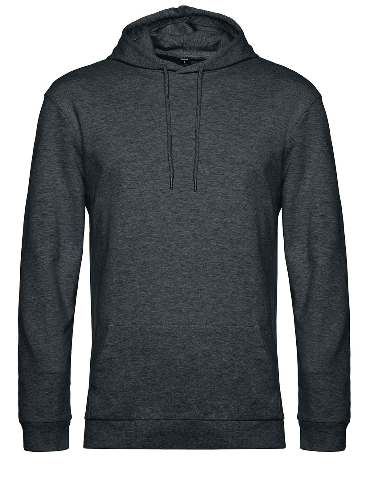 Sweatshirt à capuche - HA625 - Asphalte bruyère