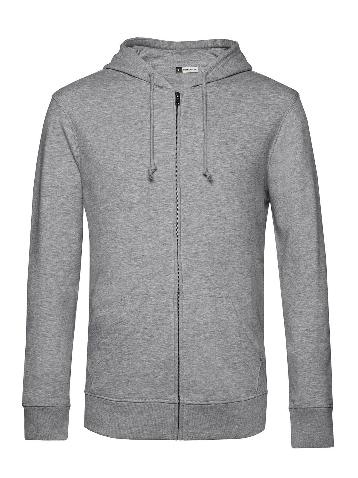 Inspire jas met capuchon en rits - HG610 - Heidegrijs