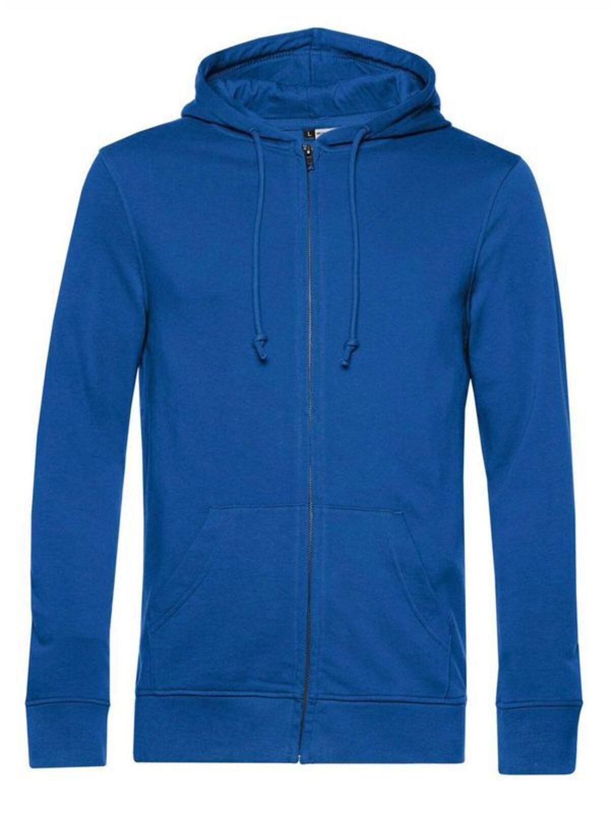 Inspire jas met capuchon en rits - RO453 - Koningsblauw/Neonoranje