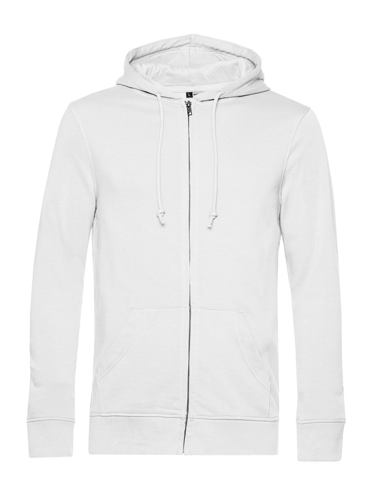 Inspire jas met capuchon en rits - WH001 - Wit