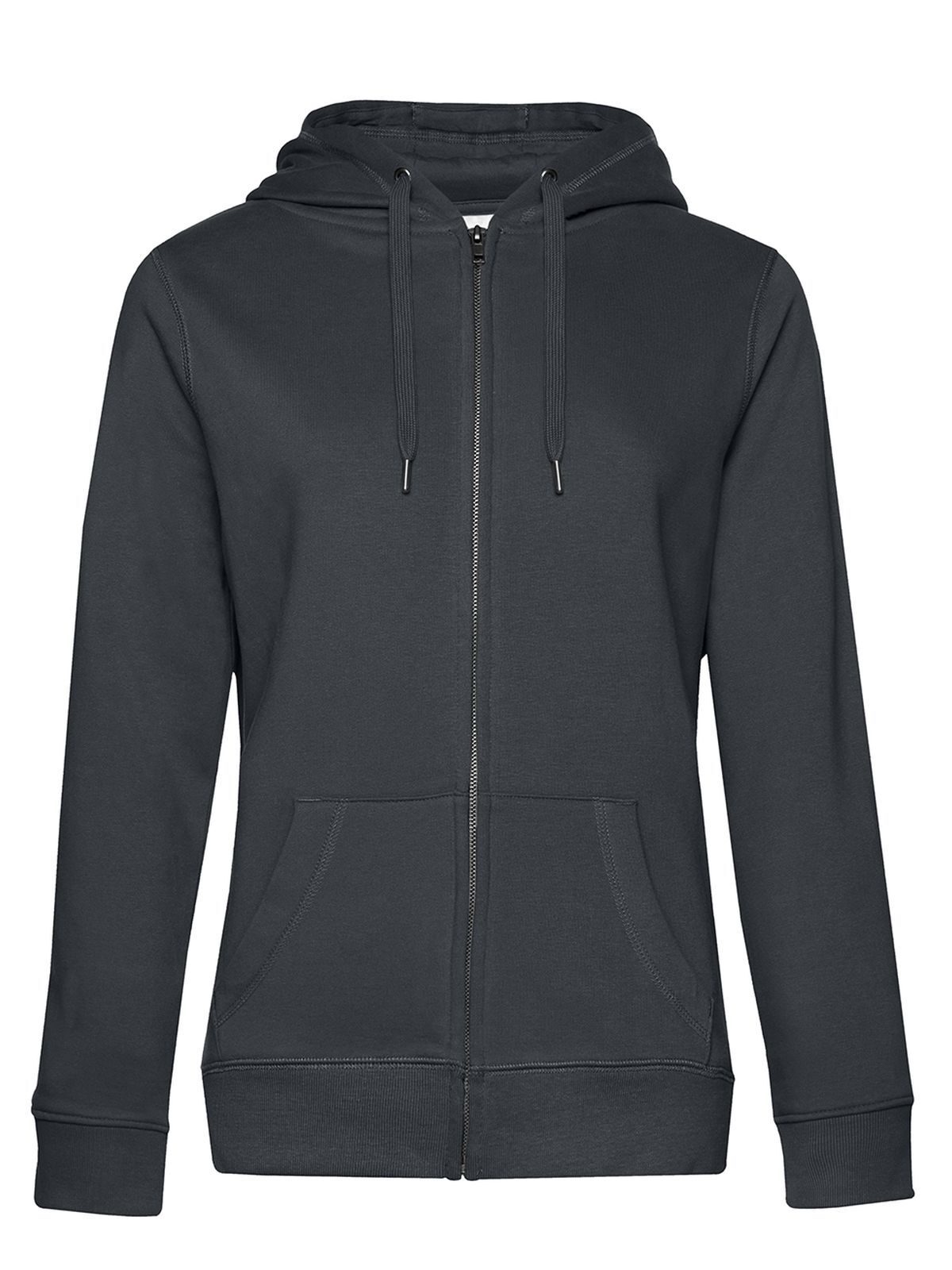Capuche zippée QUEEN - AS669 - Asphalte
