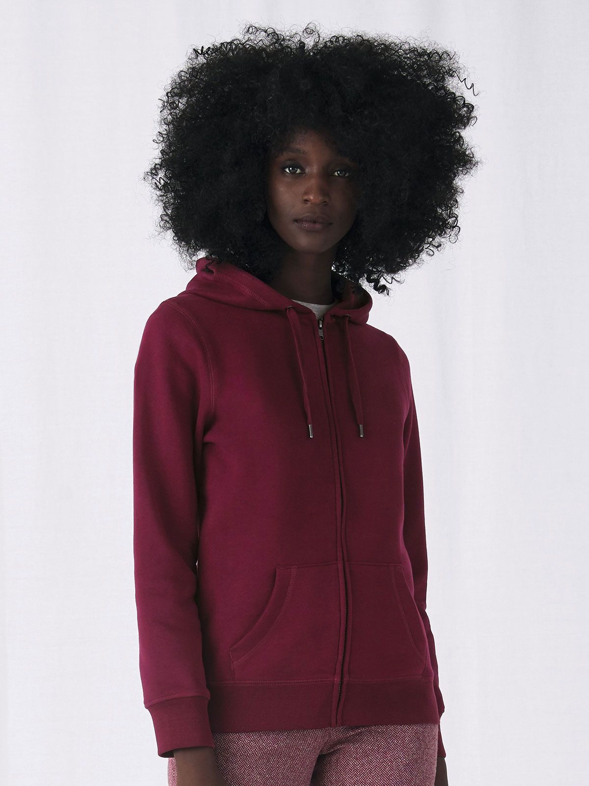 Capuche zippée QUEEN