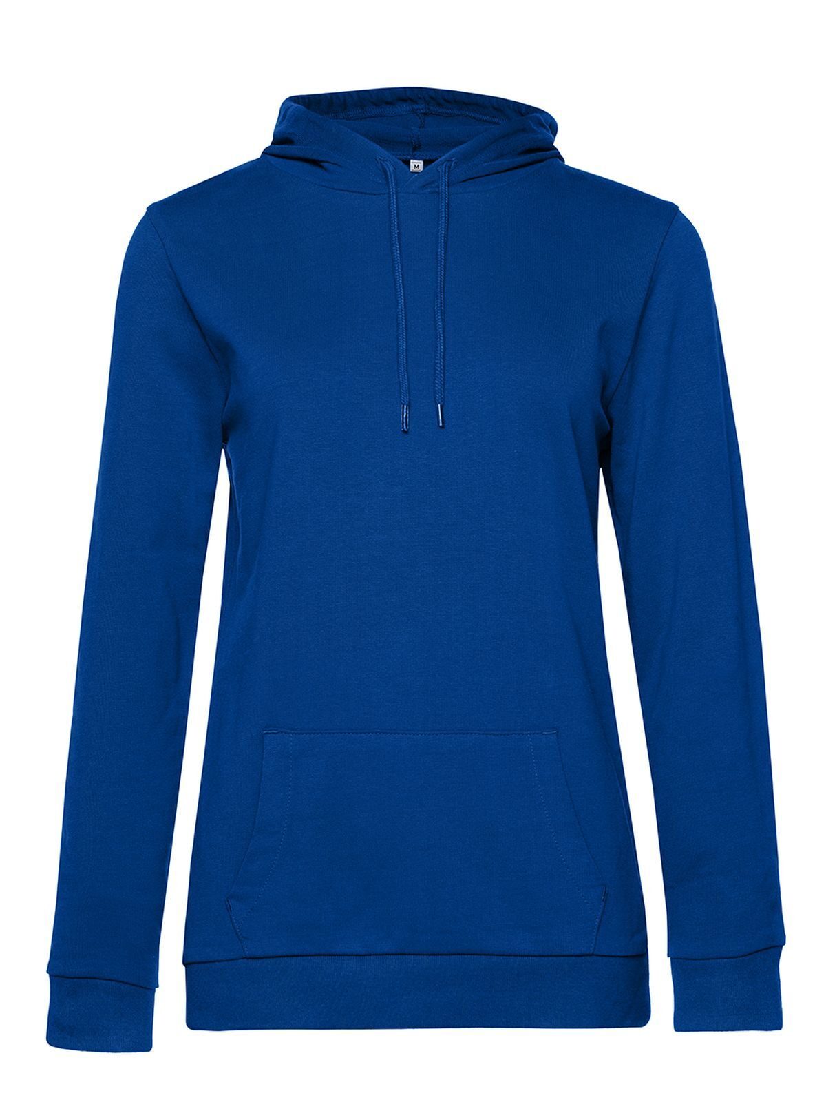 Sweat à capuche/femme - RO453 - Royal/Orange fluo