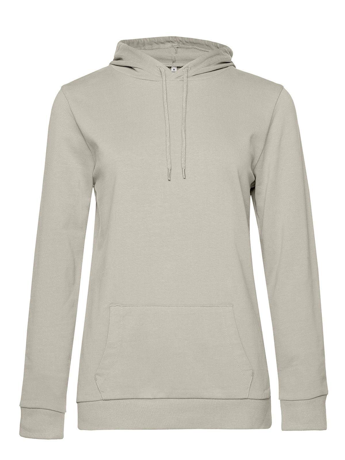 Sweat à capuche/femme - GF672 - Brouillard gris