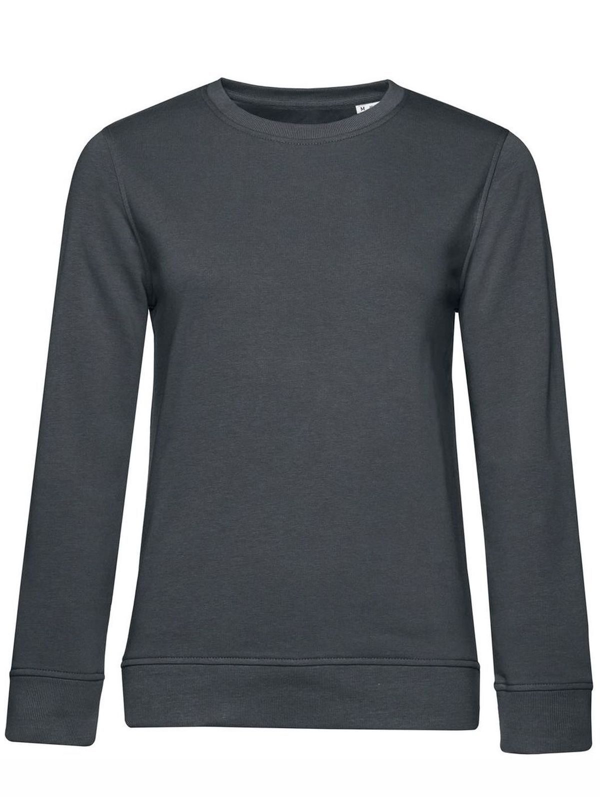 Pull col rond bio /femme - AS669 - Asphalte