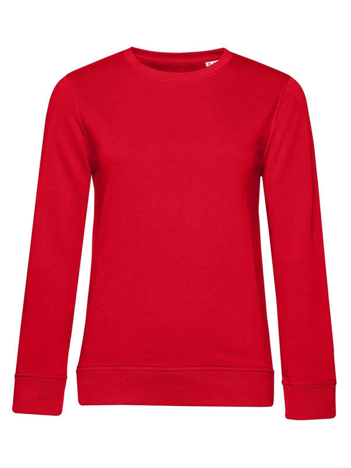 Pull col rond bio /femme - RE004 - Rouge