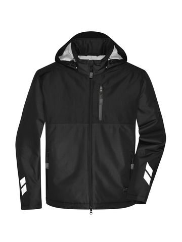 Veste de travail matelassée à coque rigide - BLBL - Noir