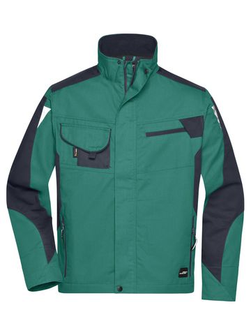 Veste de travail - DGRBL - VERT FONCÉ-NOIR