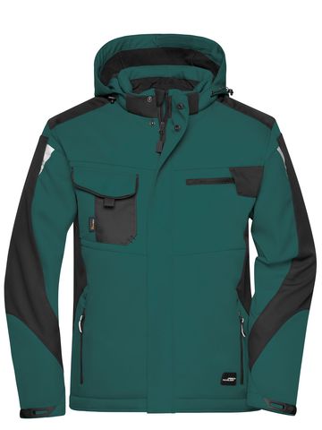 Veste softshell Craftsman - DGRBL - VERT FONCÉ-NOIR