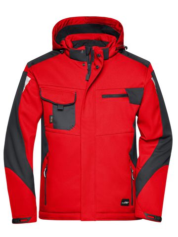 Veste softshell Craftsman - RDBL - ROUGE-NOIR