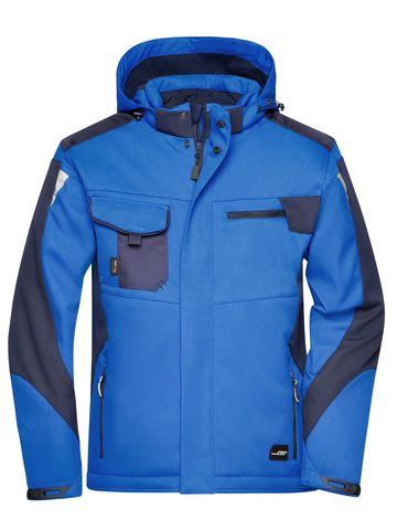 Veste softshell Craftsman - RYNY - MARINE ROYALE