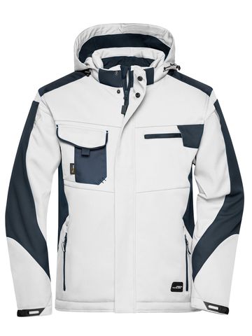 Veste softshell Craftsman - WHCB - CARBONE BLANC