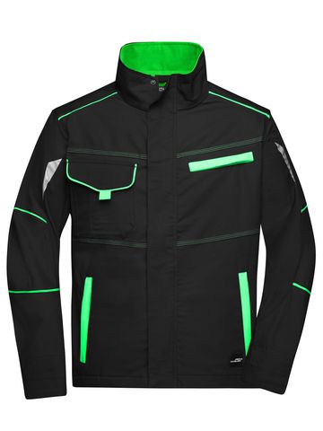 Veste de travail - BLLIM - NOIR-CITRON VERT