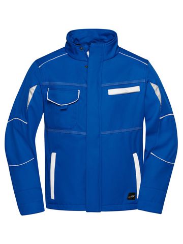 Veste softshell de travail - Niveau 2 - RYWH - ROYAL-BLANC