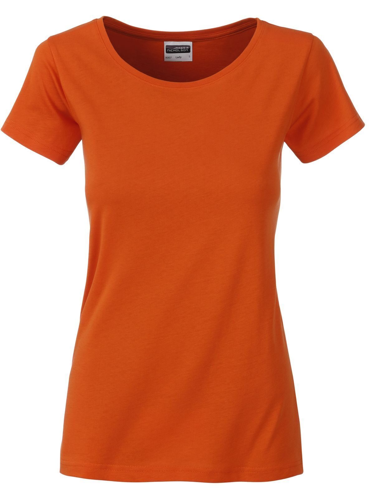 Dames Basic-T - DOR - DONKER ORANJE