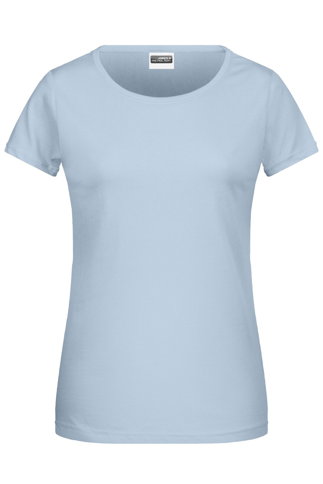 Dames Basic-T - LBLU - LICHTBLAUW