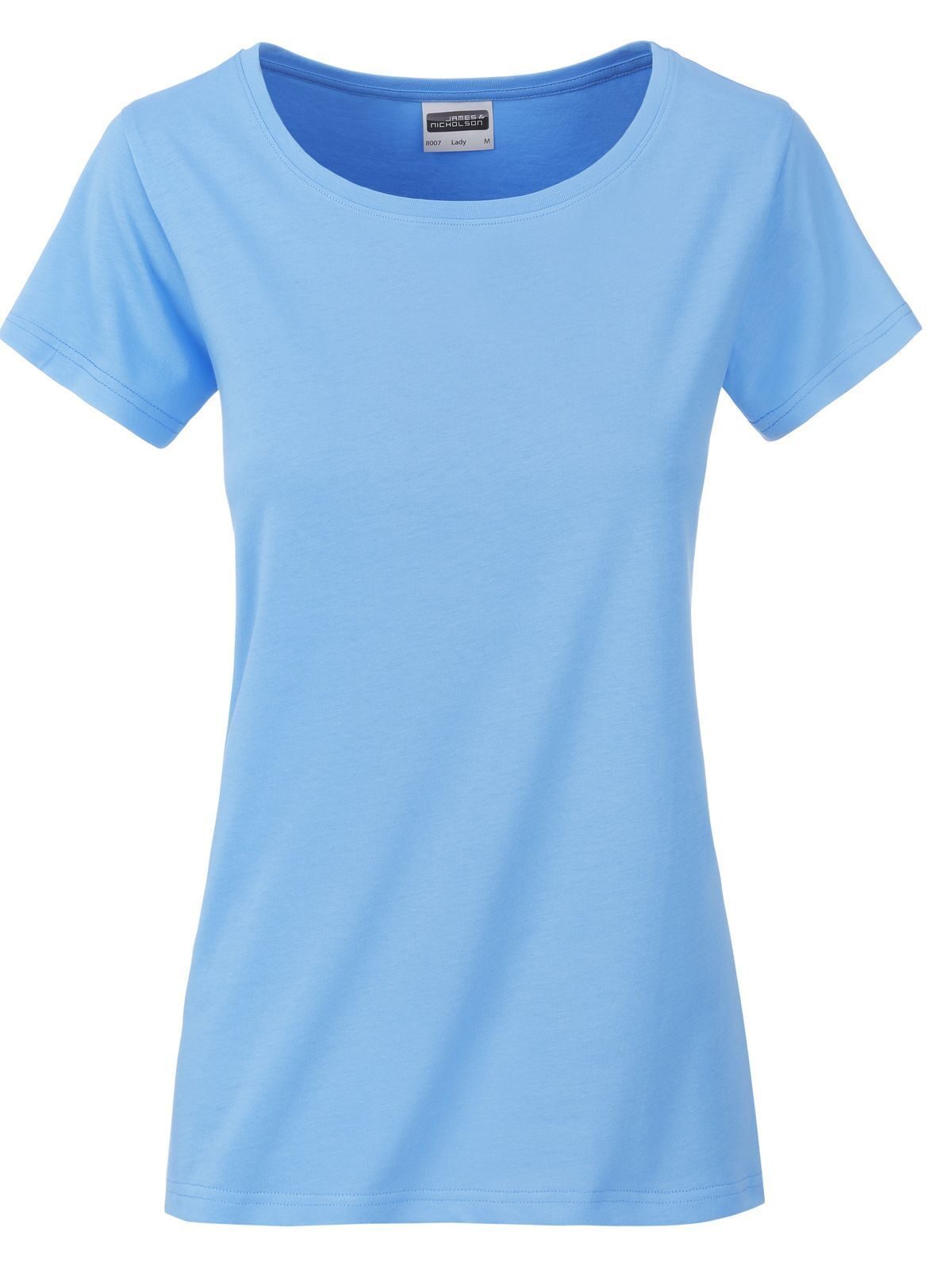 Dames Basic-T - SBLU - HEMELSBLAUW