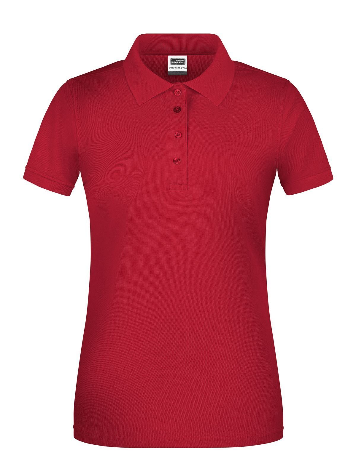Dames werkpolo OCS Blended - RD - Rode Melange