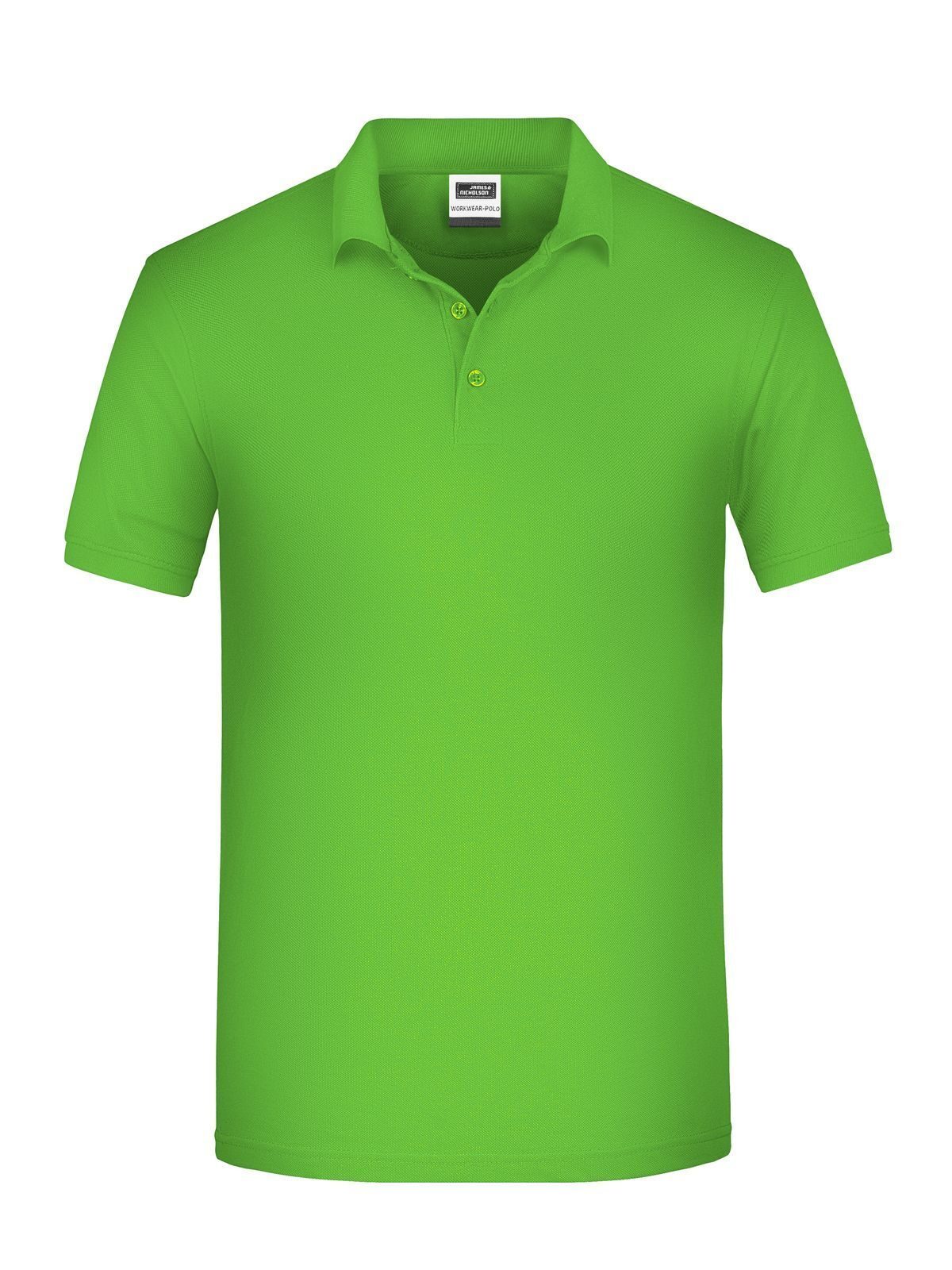 Heren werkpolo OCS Blended - LIM - Limegroen