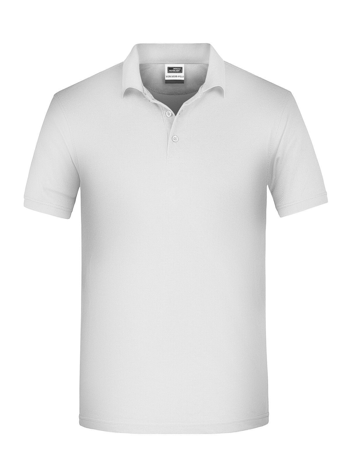 Heren werkpolo OCS Blended - WH - Wit