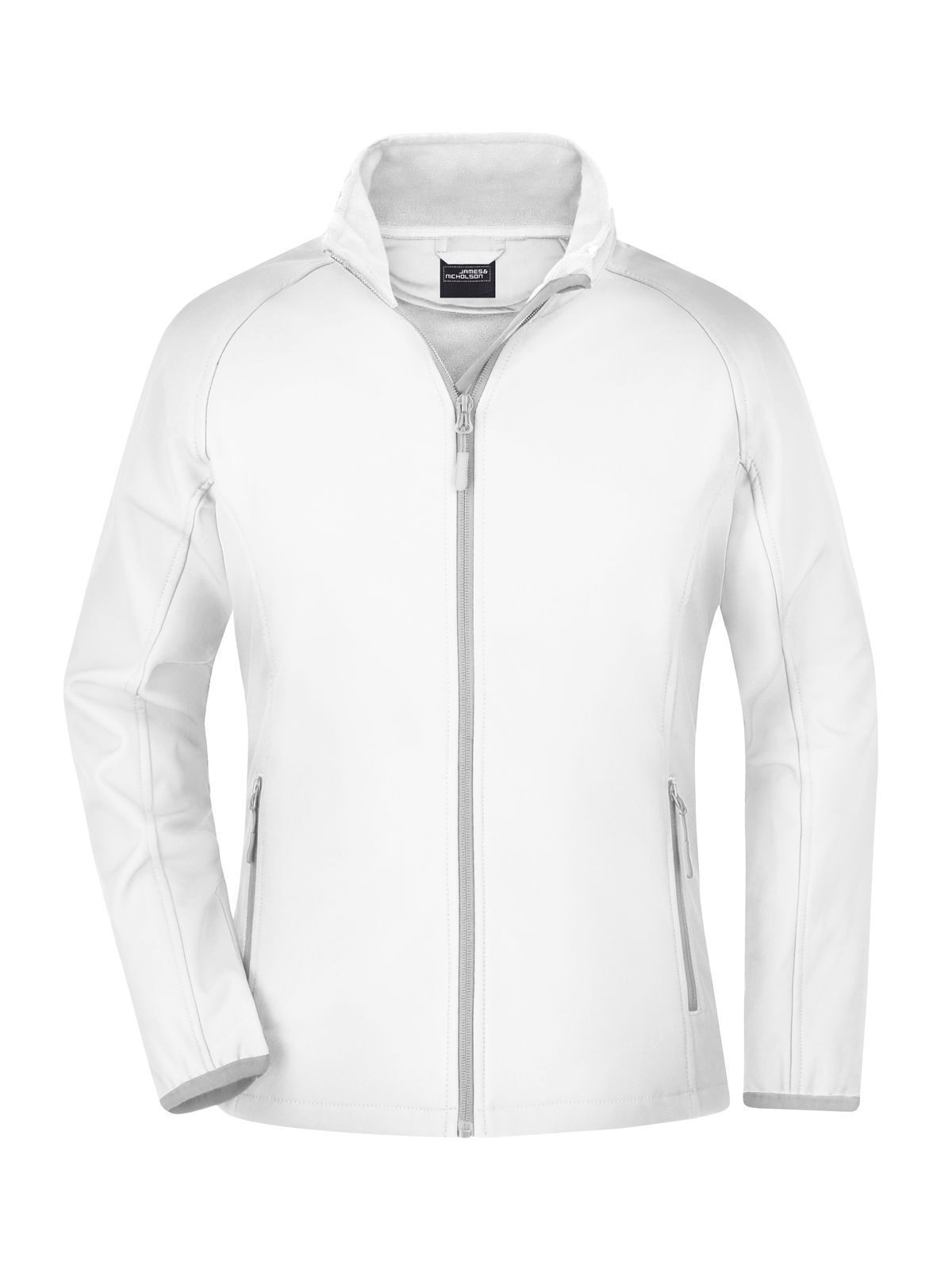 Dames softshell jas in promotieaanbieding - WHWH - Wit/Wit