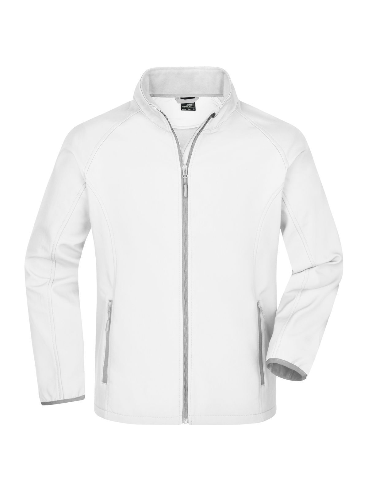 Veste softshell promotionnelle pour homme - WHWH - Blanc/Blanc