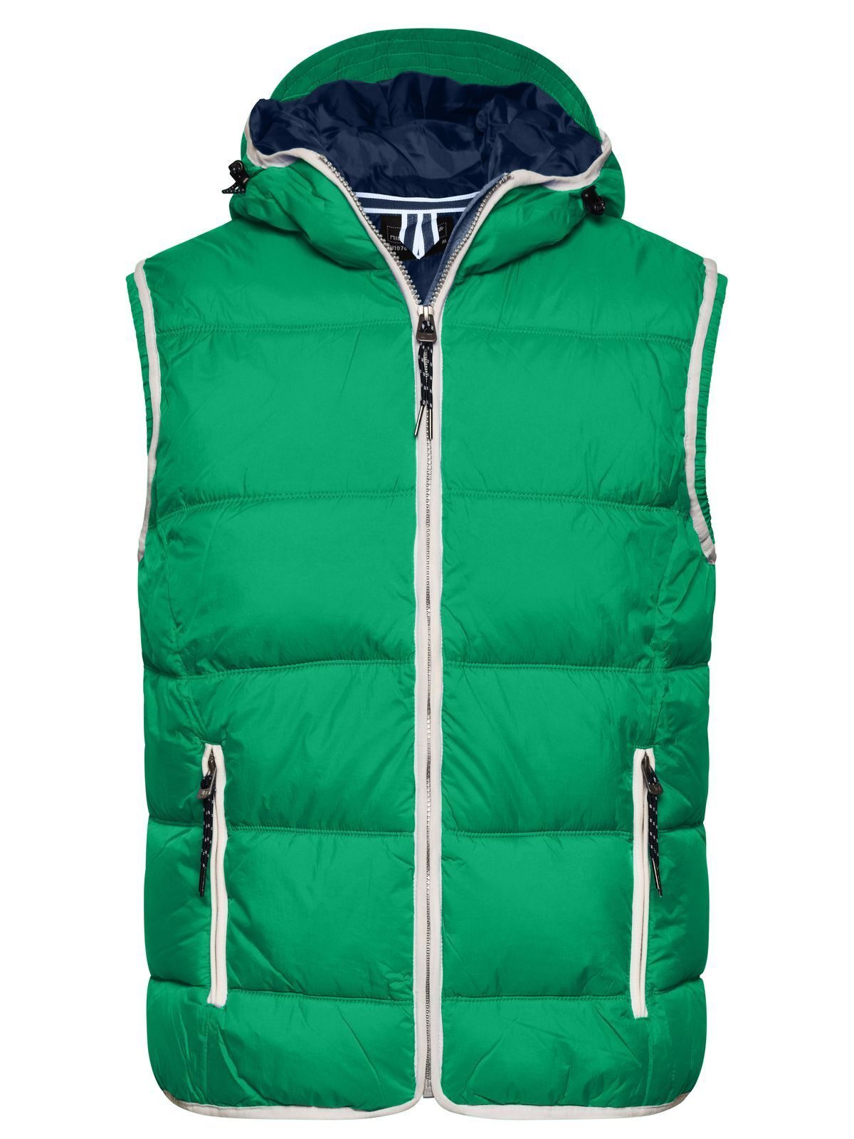 Gilet maritime pour homme - IRGRW - Vert-blanc irlandais