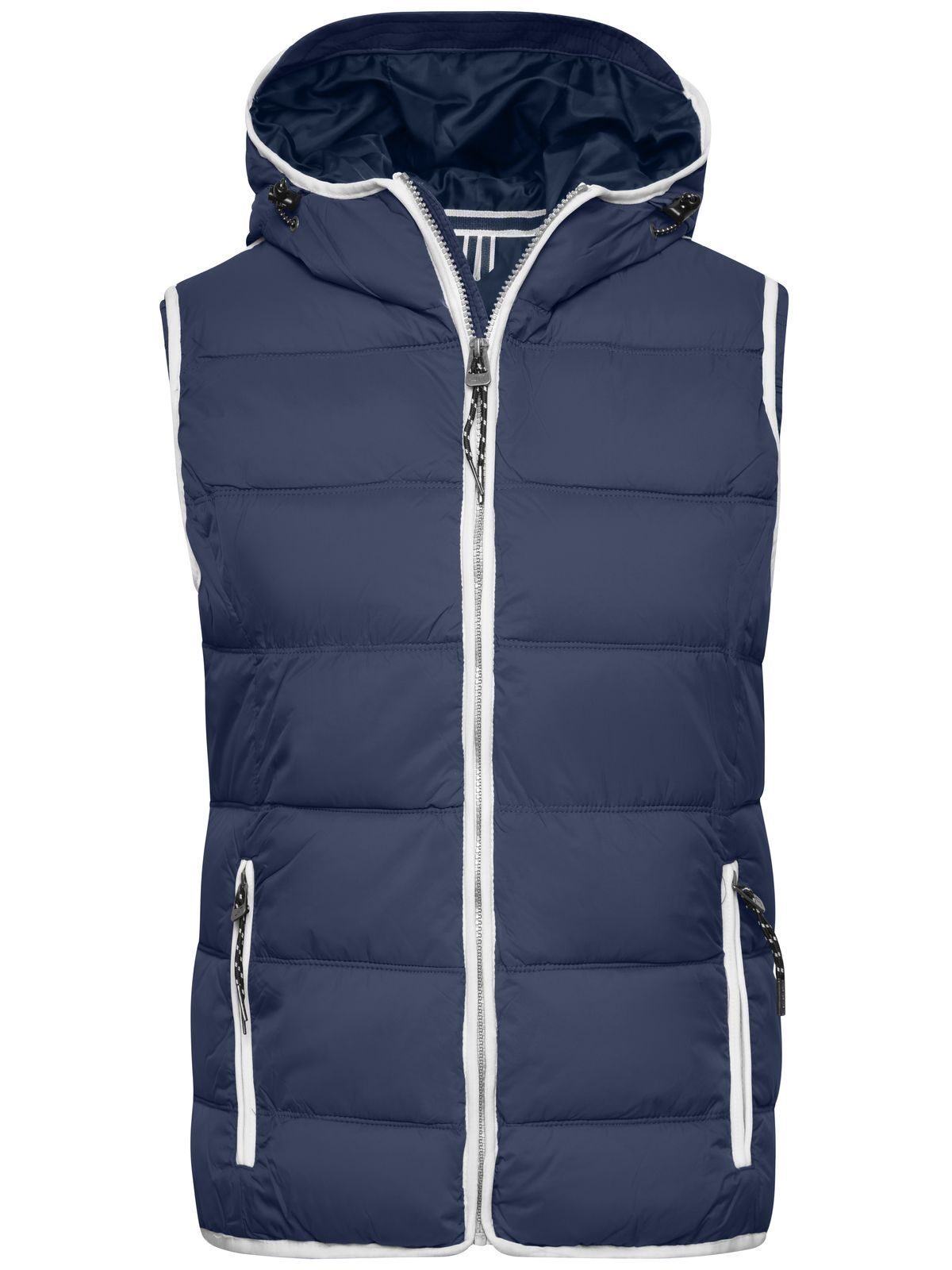 Damesvest in maritieme stijl - NYWH - Marineblauw-wit