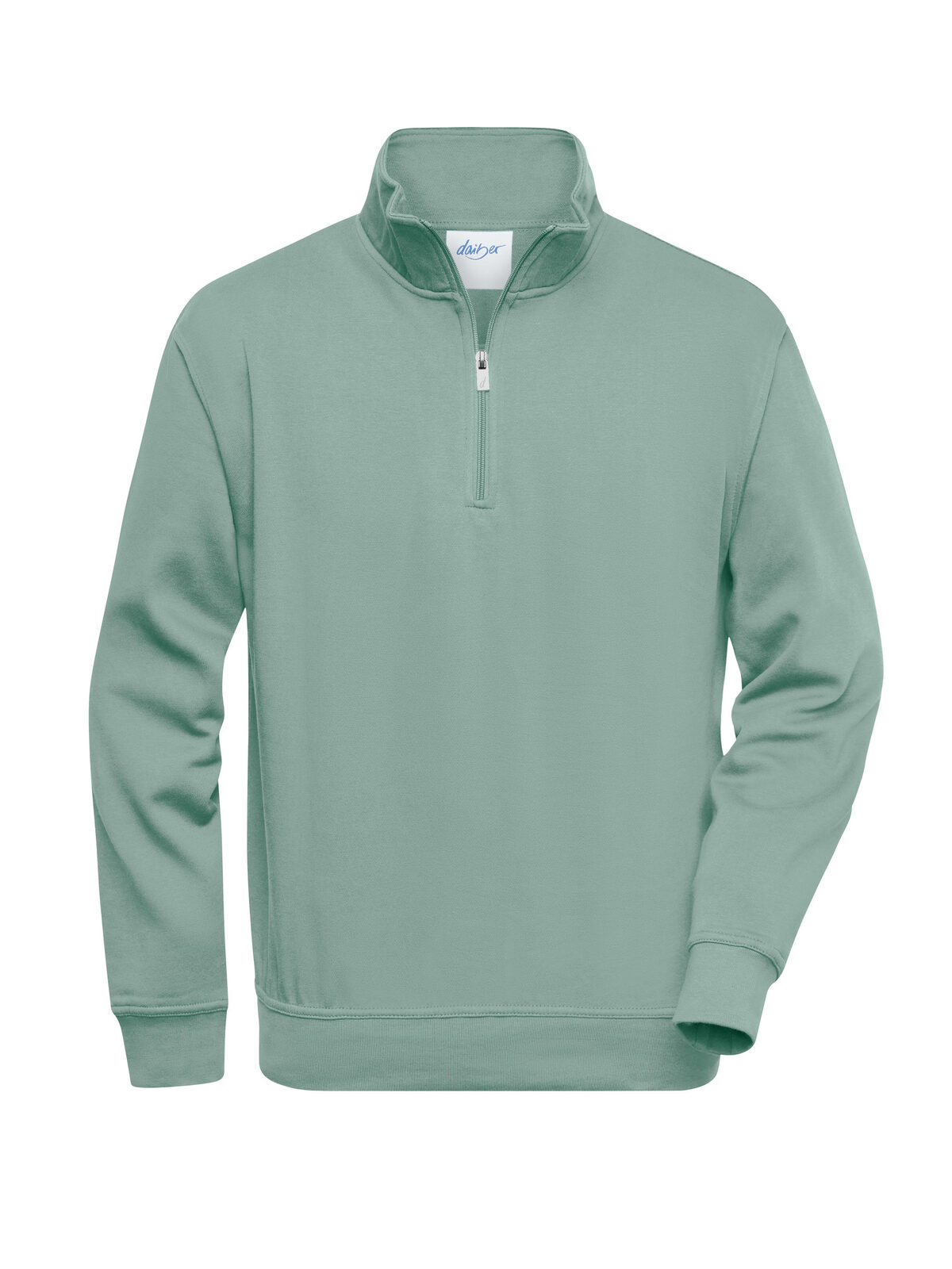 Sweat à demi-zip pour vêtements de travail - FOGR - Vert brumeux