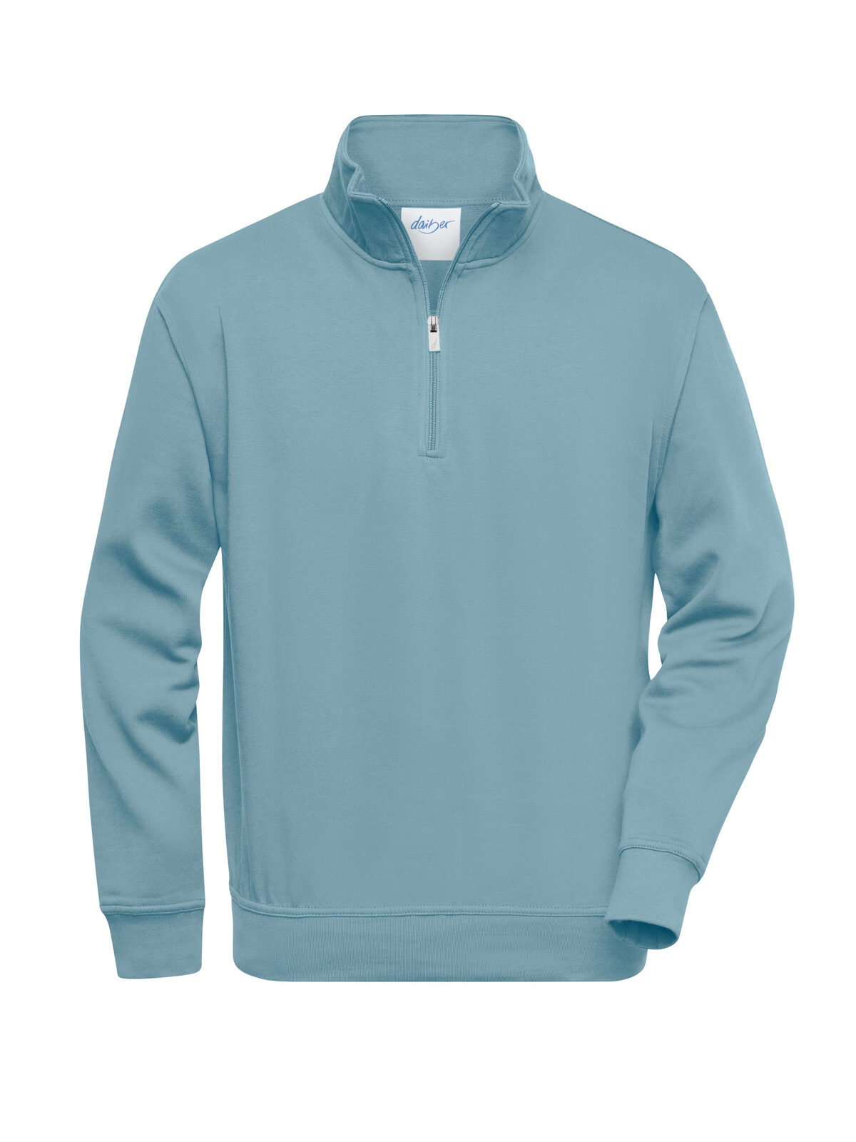 Sweat à demi-zip pour vêtements de travail - STBLU - Bleu acier