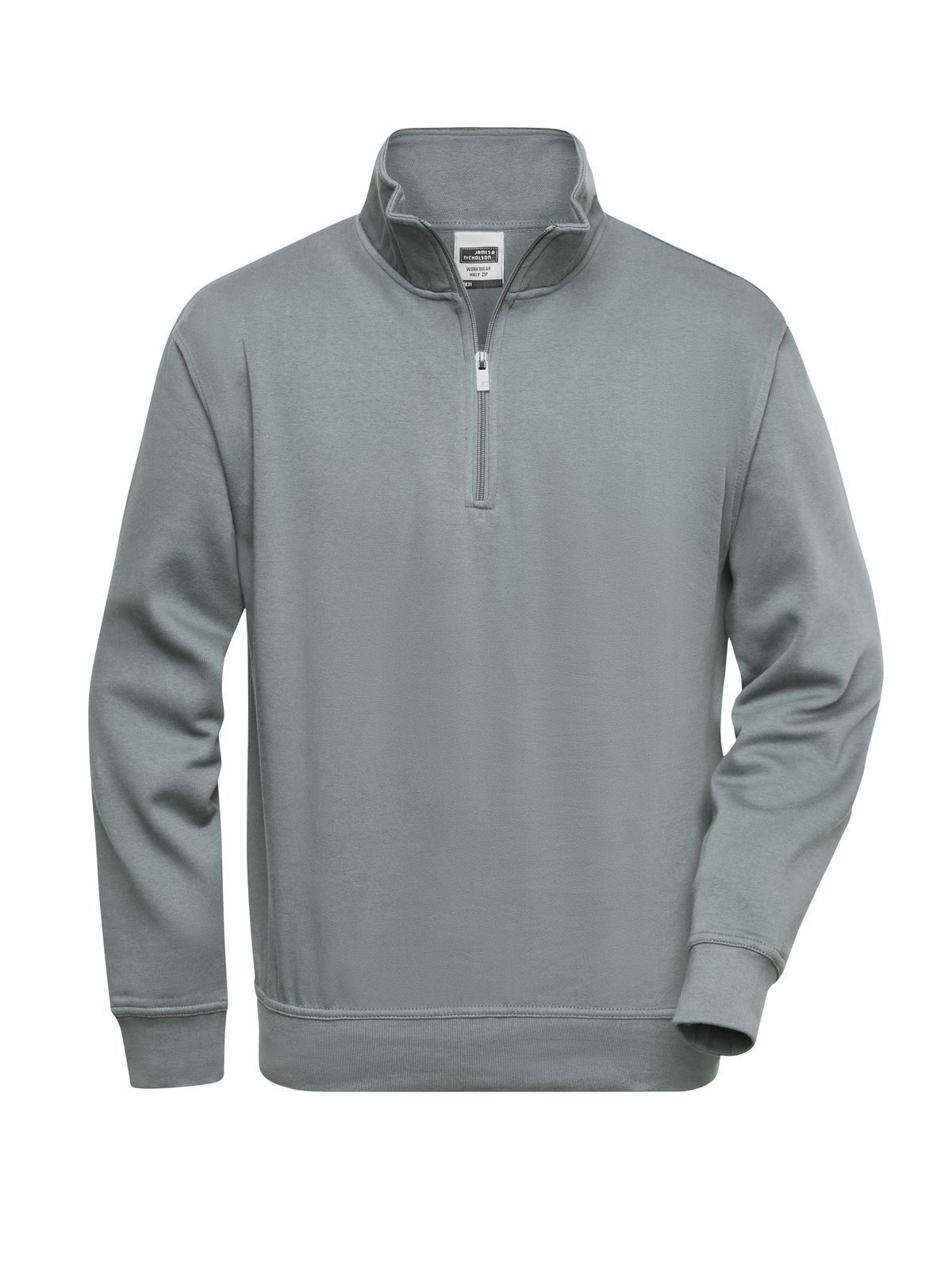 Sweat à demi-zip pour vêtements de travail - DGRE - GRIS FONCÉ