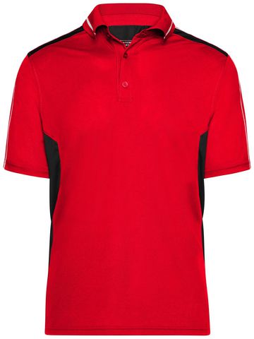 Polo d'artisan - RDBL - ROUGE-NOIR