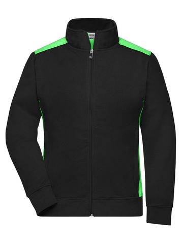 Veste de travail pour femmes - Niveau 2 - BLLIM - NOIR-CITRON VERT