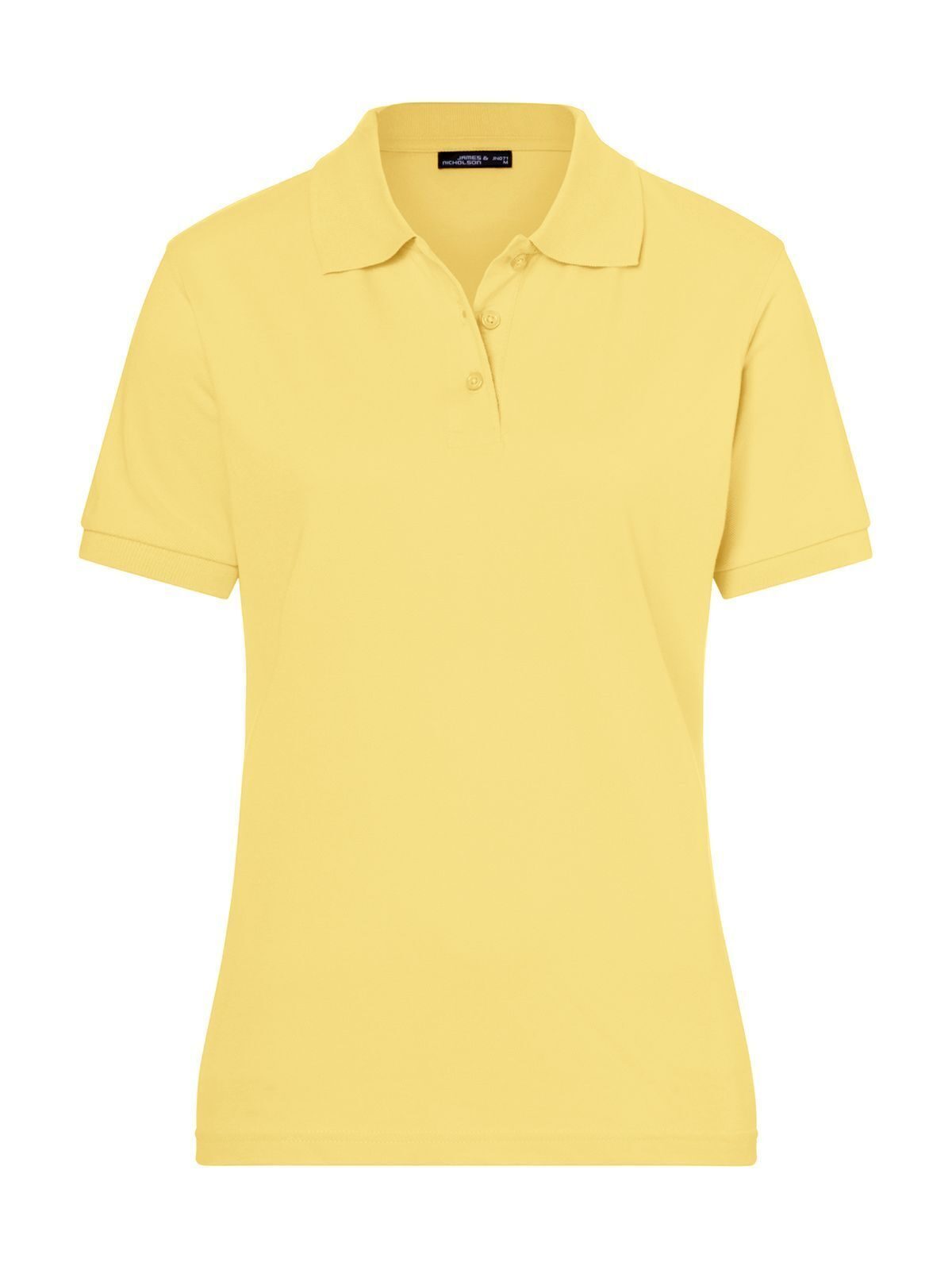 Polo classique pour femmes - Soude-Jaune clair