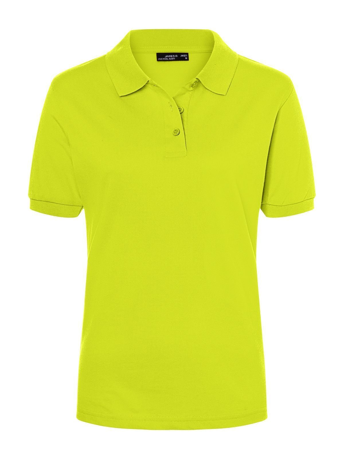 Polo classique pour femmes - ACYE- JAUNE ACIDE