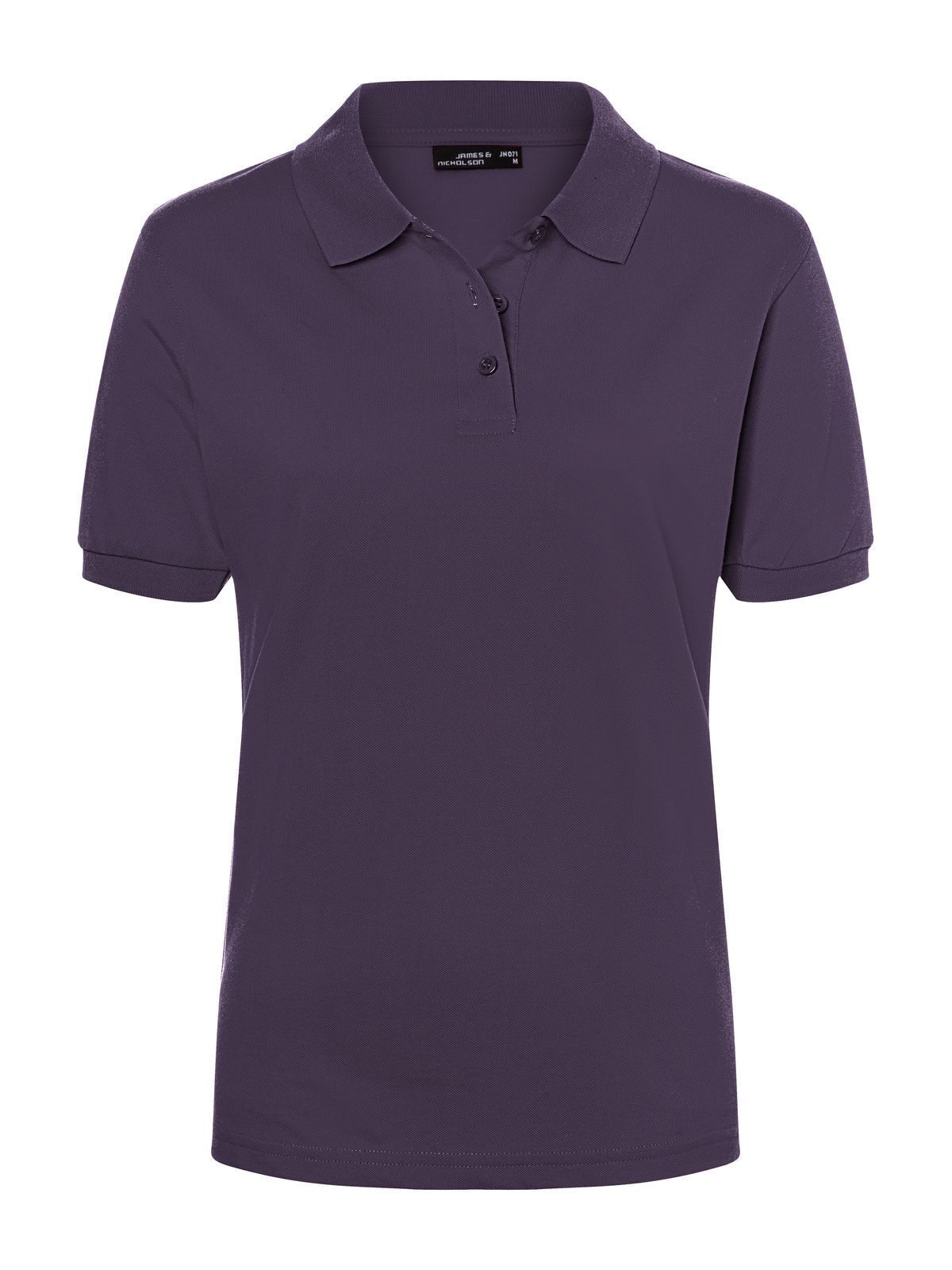 Polo classique pour femmes - AUB-AUBERGINE