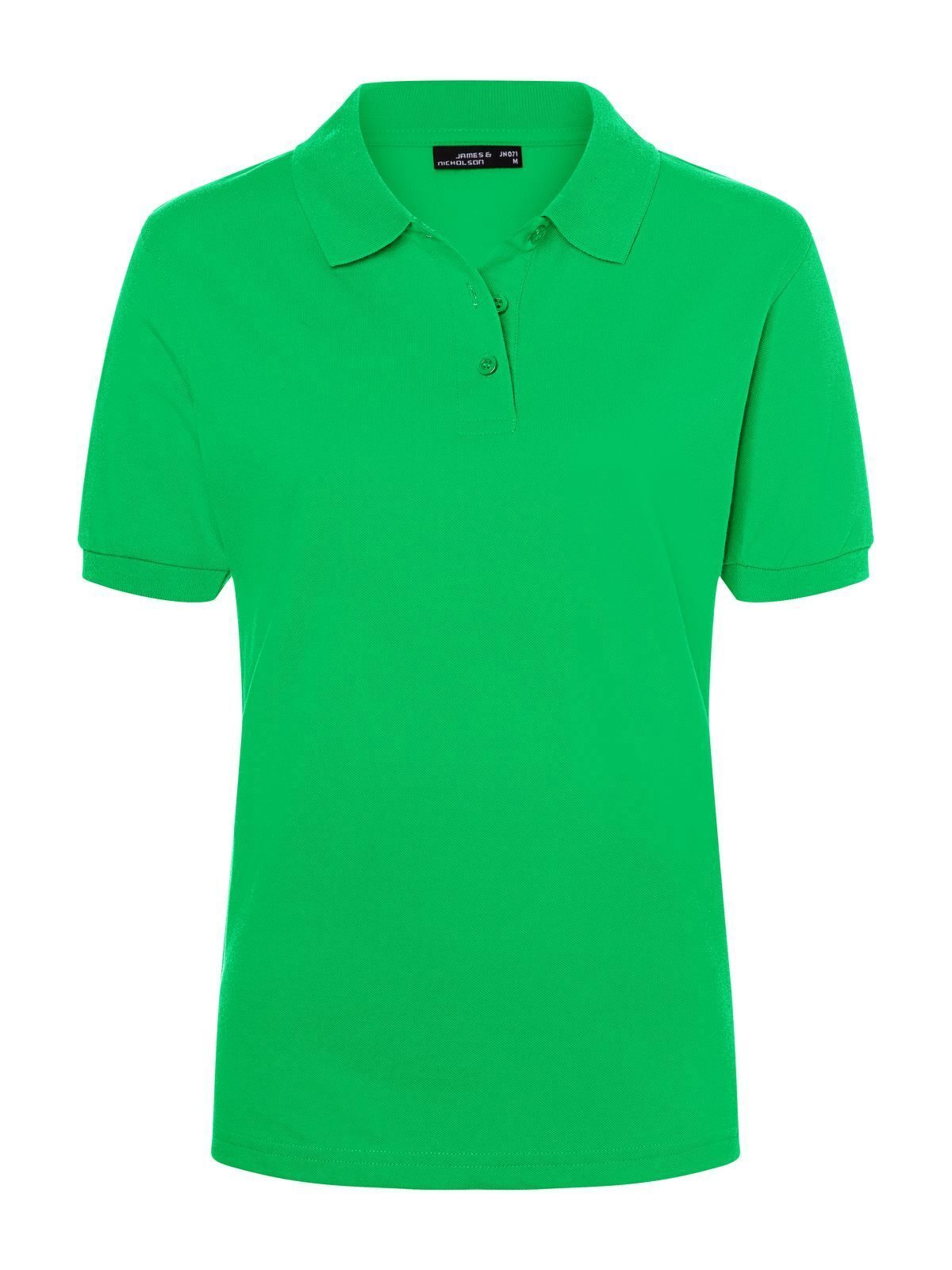 Polo classique pour femmes - FENY - Vert fougère - Marine